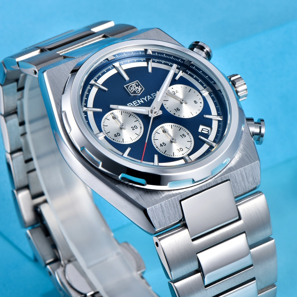 Reloj Benyar de hombre Hight quality Caja azul 5204 - Benyar - Default Title - Perfumisimo
