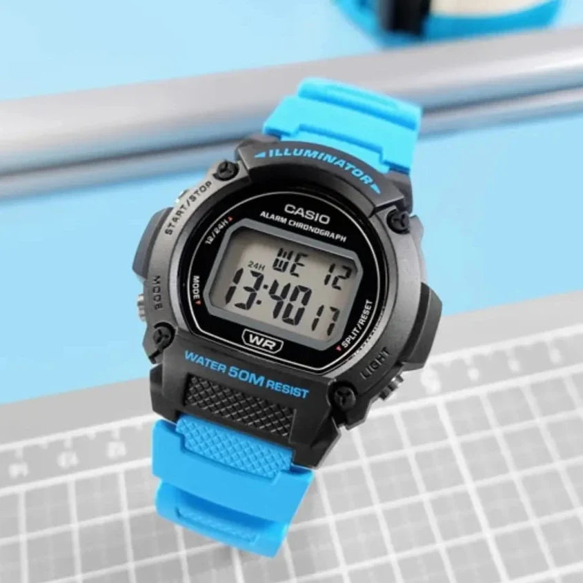 Reloj Casio W-219H-2A2V Unisex - Digital - Relojeando Default Title Casio Reloj Reloj Casio W-219H-2A2V Unisex - Digital