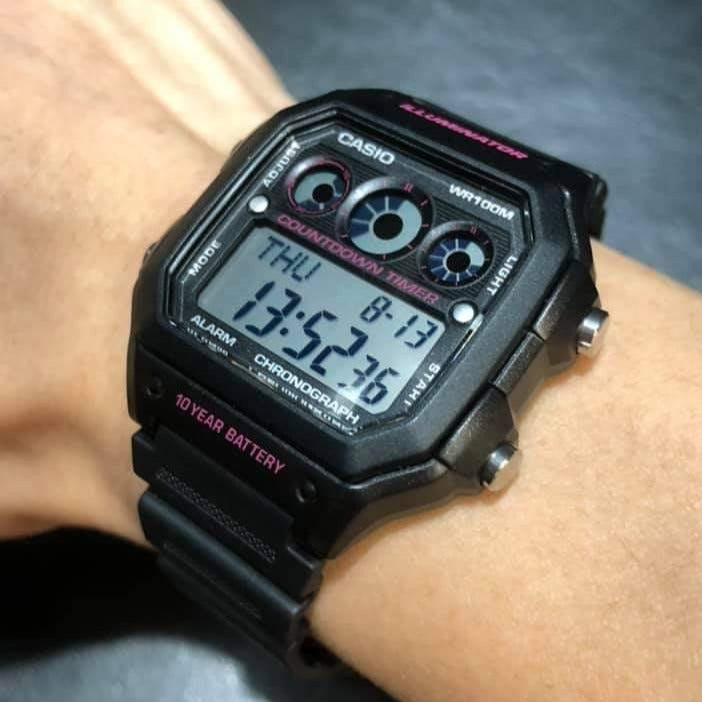 Reloj Casio AE-1300WH-1A2V Unisex - Digital - Relojeando Default Title Casio Reloj Reloj Casio AE-1300WH-1A2V Unisex - Digital