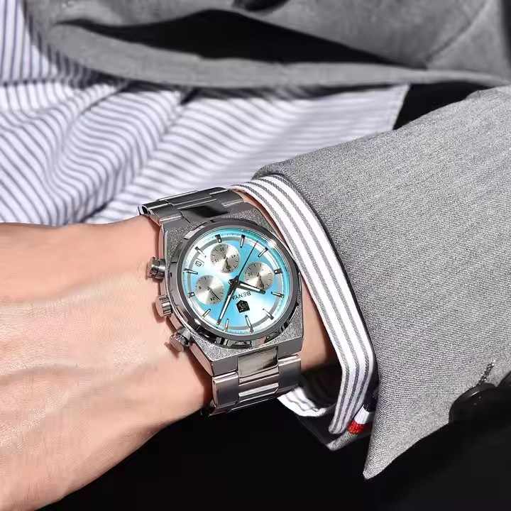 Reloj Benyar de hombre Hight quality Caja celeste 5204 - Benyar - Default Title - Perfumisimo
