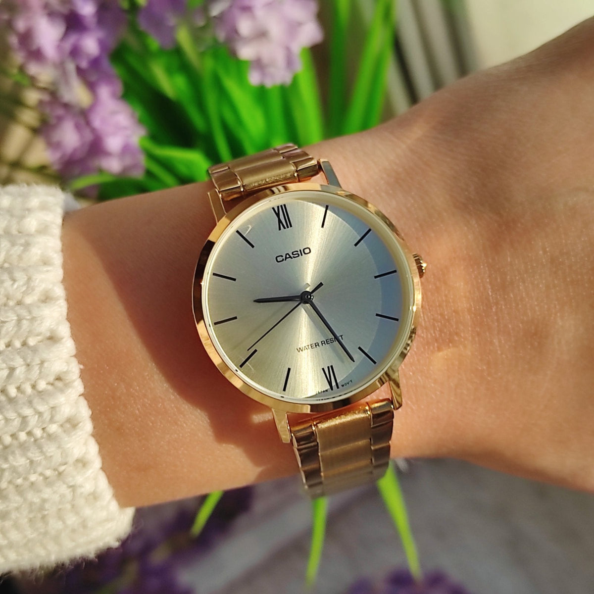Reloj Casio LTP-VT01G-9B Mujer - Análogo - Relojeando Default Title Casio Reloj Reloj Casio LTP-VT01G-9B Mujer - Análogo