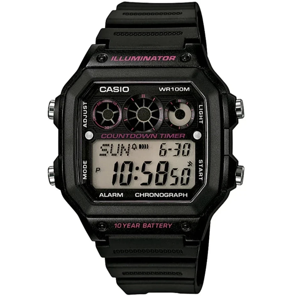 Reloj Casio AE-1300WH-1A2V Unisex - Digital - Relojeando Default Title Casio Reloj Reloj Casio AE-1300WH-1A2V Unisex - Digital