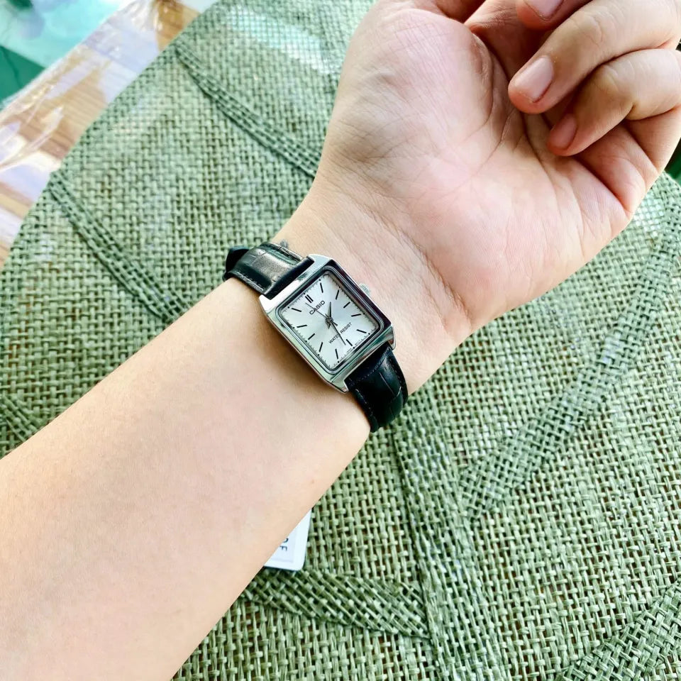Reloj Casio Tank LTP-V007L-7E1 Mujer - Análogo