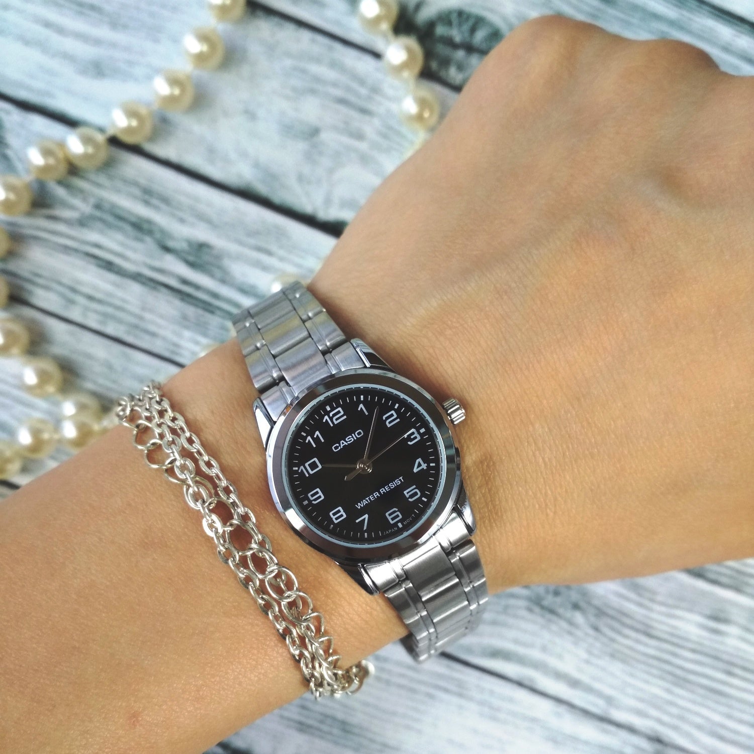 Reloj Casio LTP-V001D-1B Mujer - Análogo