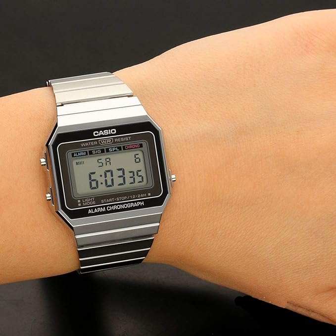 Reloj Casio Vintage A-700W-1A Unisex - Digital