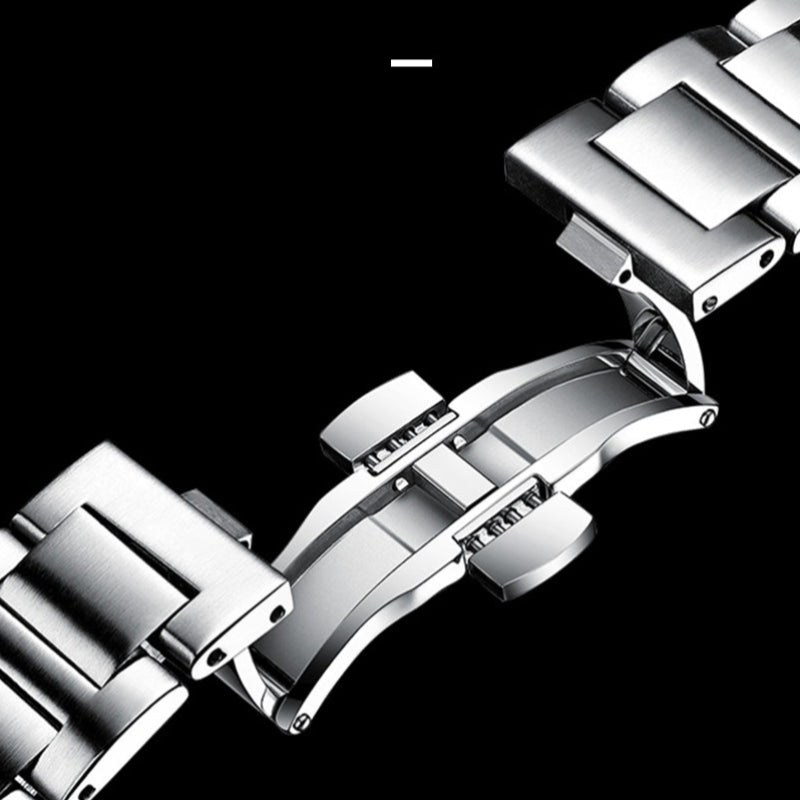 Reloj Poedagar cuadrado de lujo para hombre luminoso cuarzo