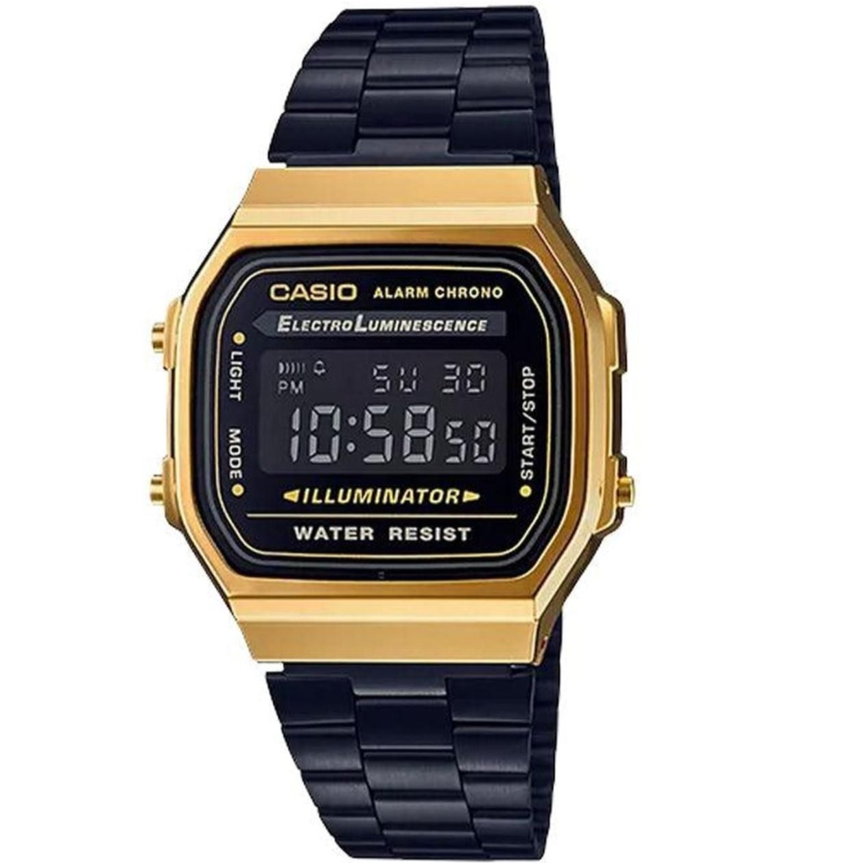 Reloj Casio Vintage A-168WEGB-1B Unisex - Digital