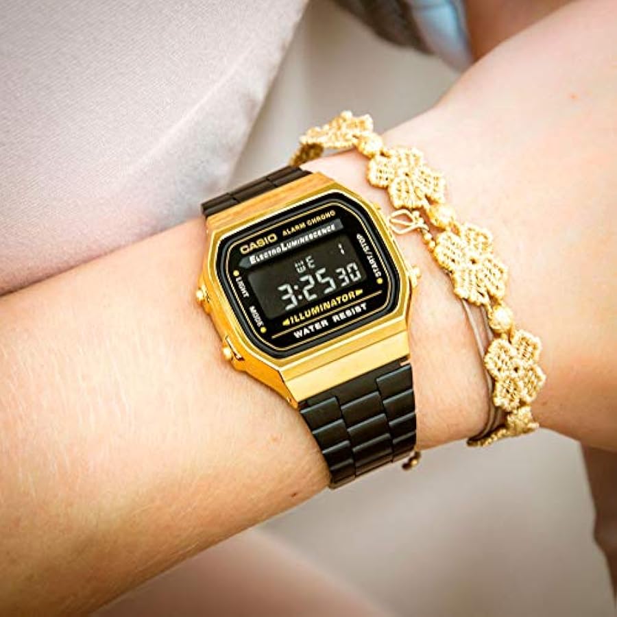 Reloj Casio Vintage A-168WEGB-1B Unisex - Digital
