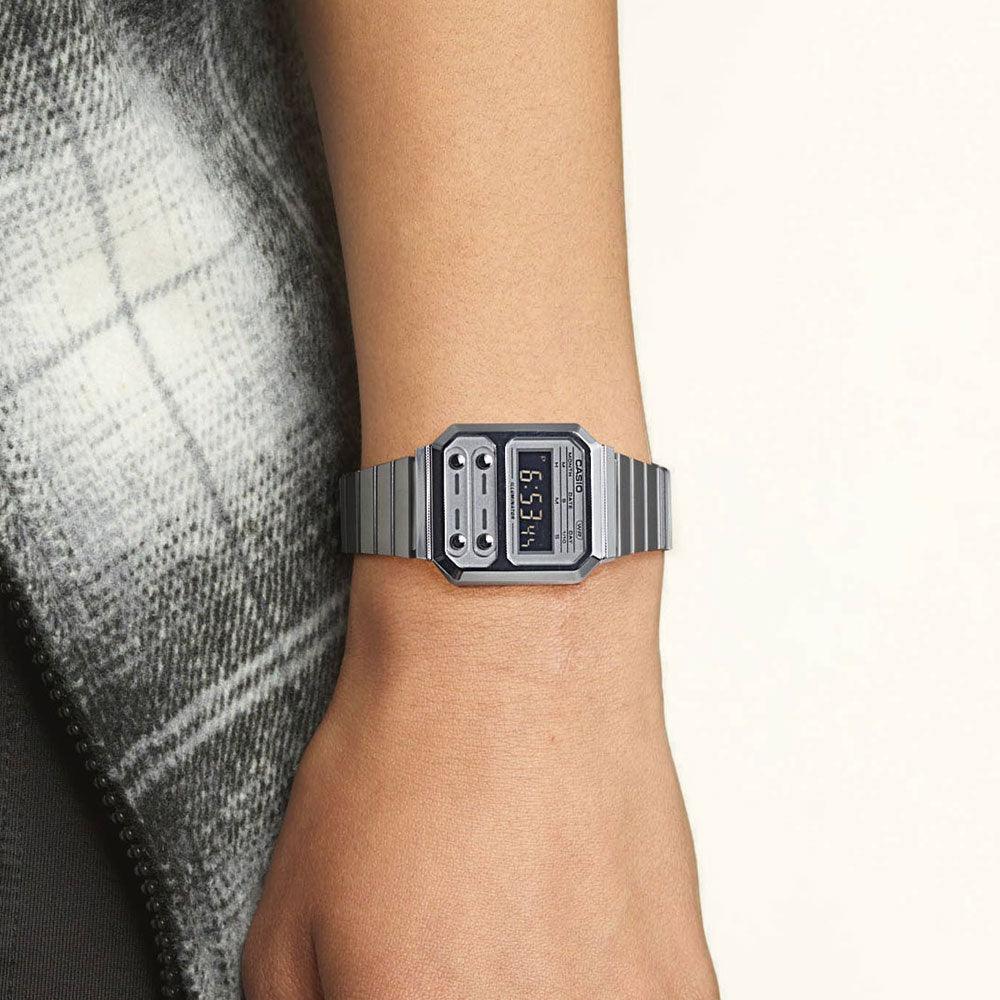 Reloj Casio A-100WE-7B Unisex - Digital