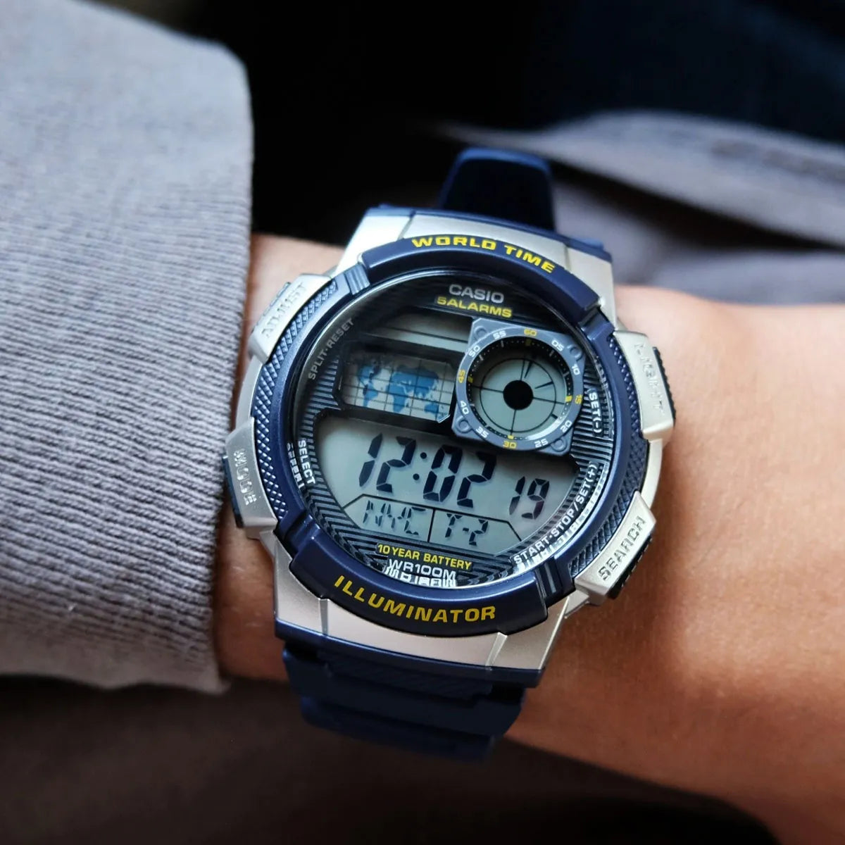 Reloj Casio AE-1000W-2AV Hombre - Digital - Relojeando Default Title Casio Reloj Reloj Casio AE-1000W-2AV Hombre - Digital