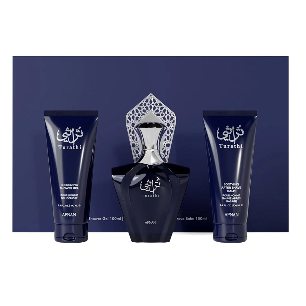 Afnan Estuche Turathi edp 90ml+ 100ml S/G+100ml ASG Hombre - Afnan - Default Title - Perfumisimo