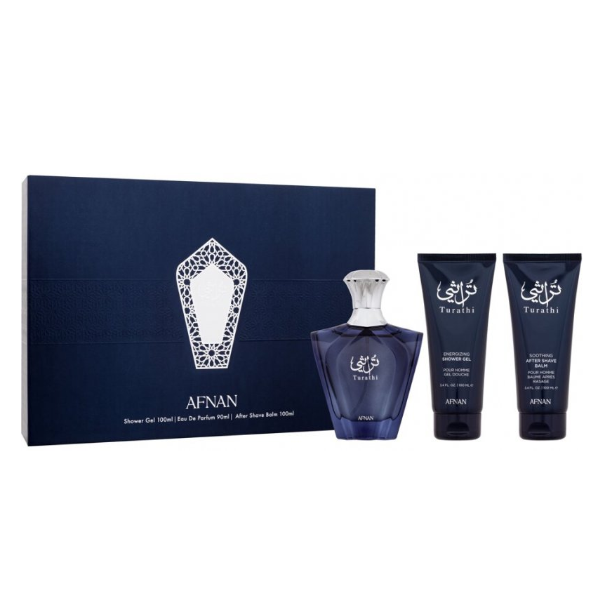 Afnan Estuche Turathi edp 90ml+ 100ml S/G+100ml ASG Hombre - Afnan - Default Title - Perfumisimo
