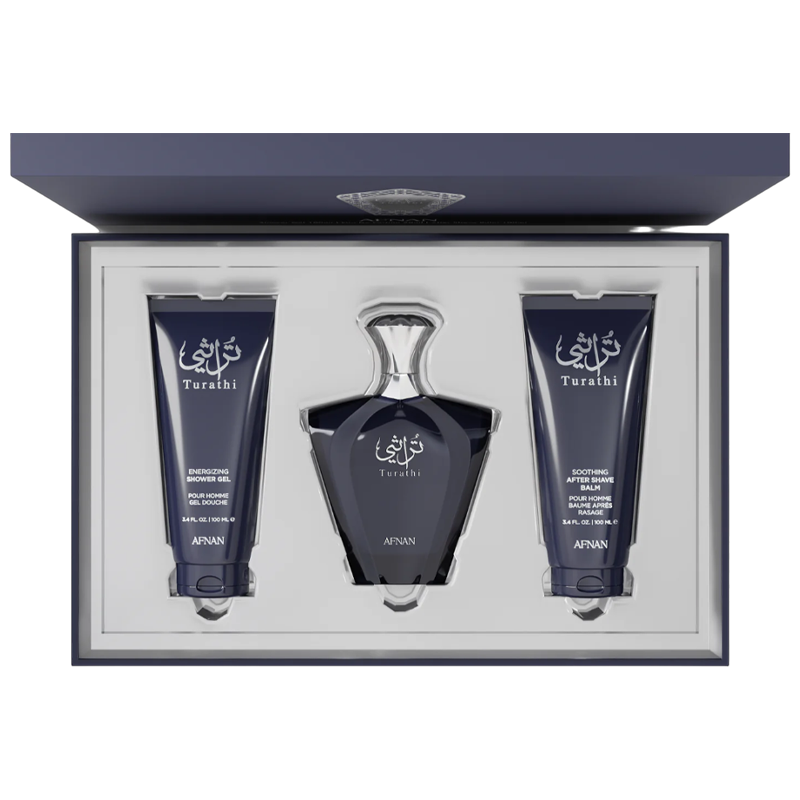 Afnan Estuche Turathi edp 90ml+ 100ml S/G+100ml ASG Hombre - Afnan - Default Title - Perfumisimo