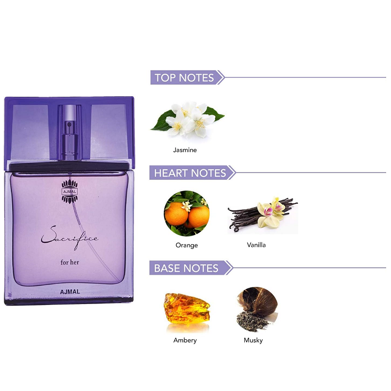 Ajmal Sacrifice For Her edp 50ml Mujer