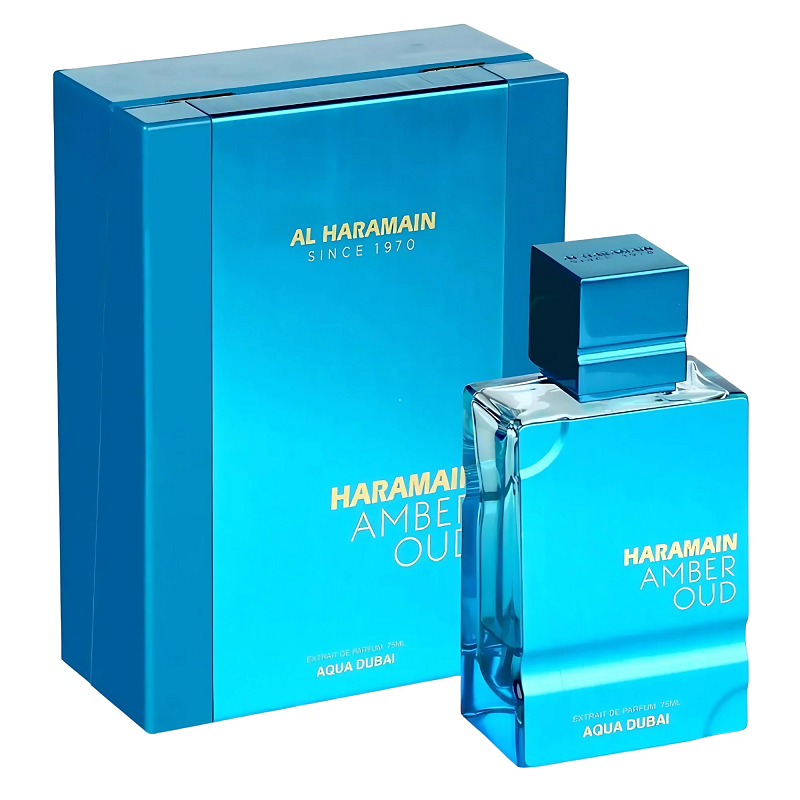 Al Haramain Aqua Dubai Amber Oud Extrait De Parfum 75ml Unisex