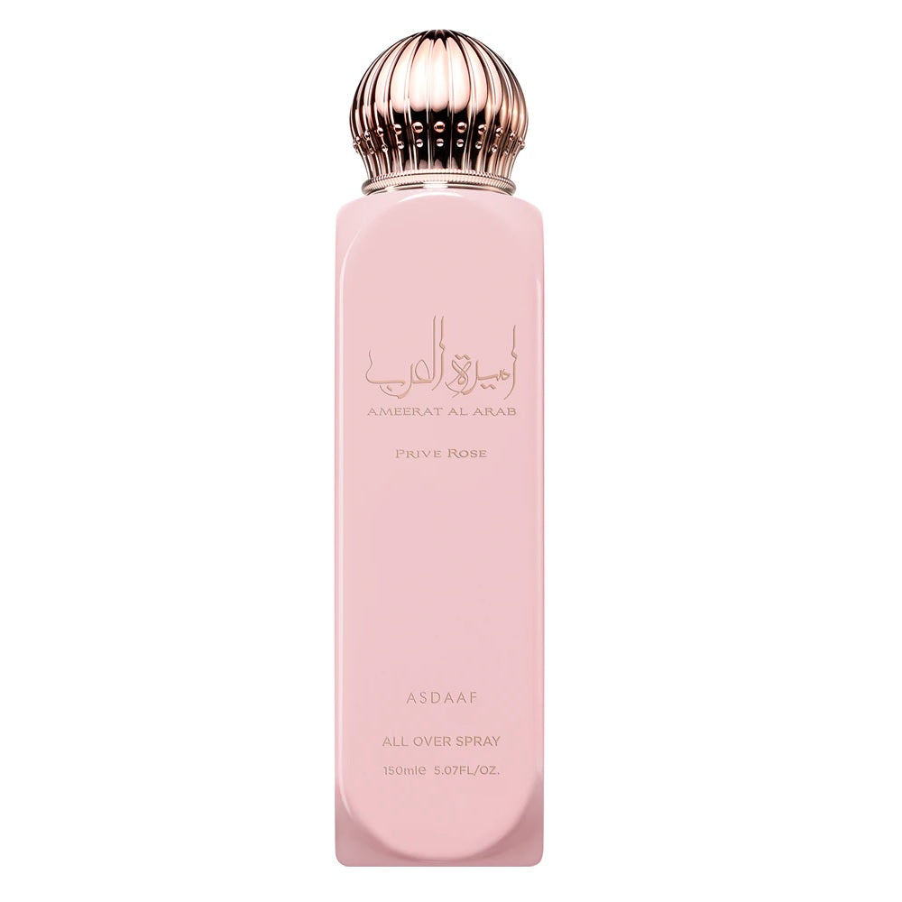 Asdaaf Ameerat Al Arab Prive Rose All Over Perfume Spray 150ml Mujer