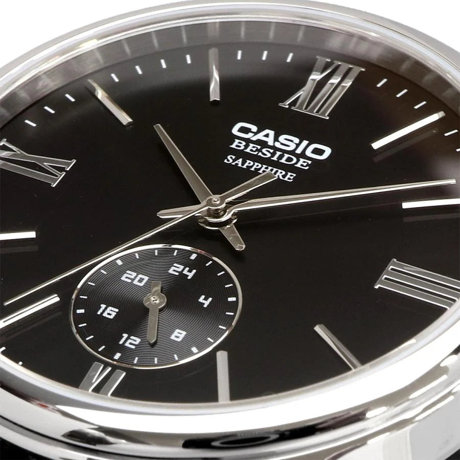 Reloj Casio Beside BMS-100L-1A Hombre – Análogo Cristal Zafiro