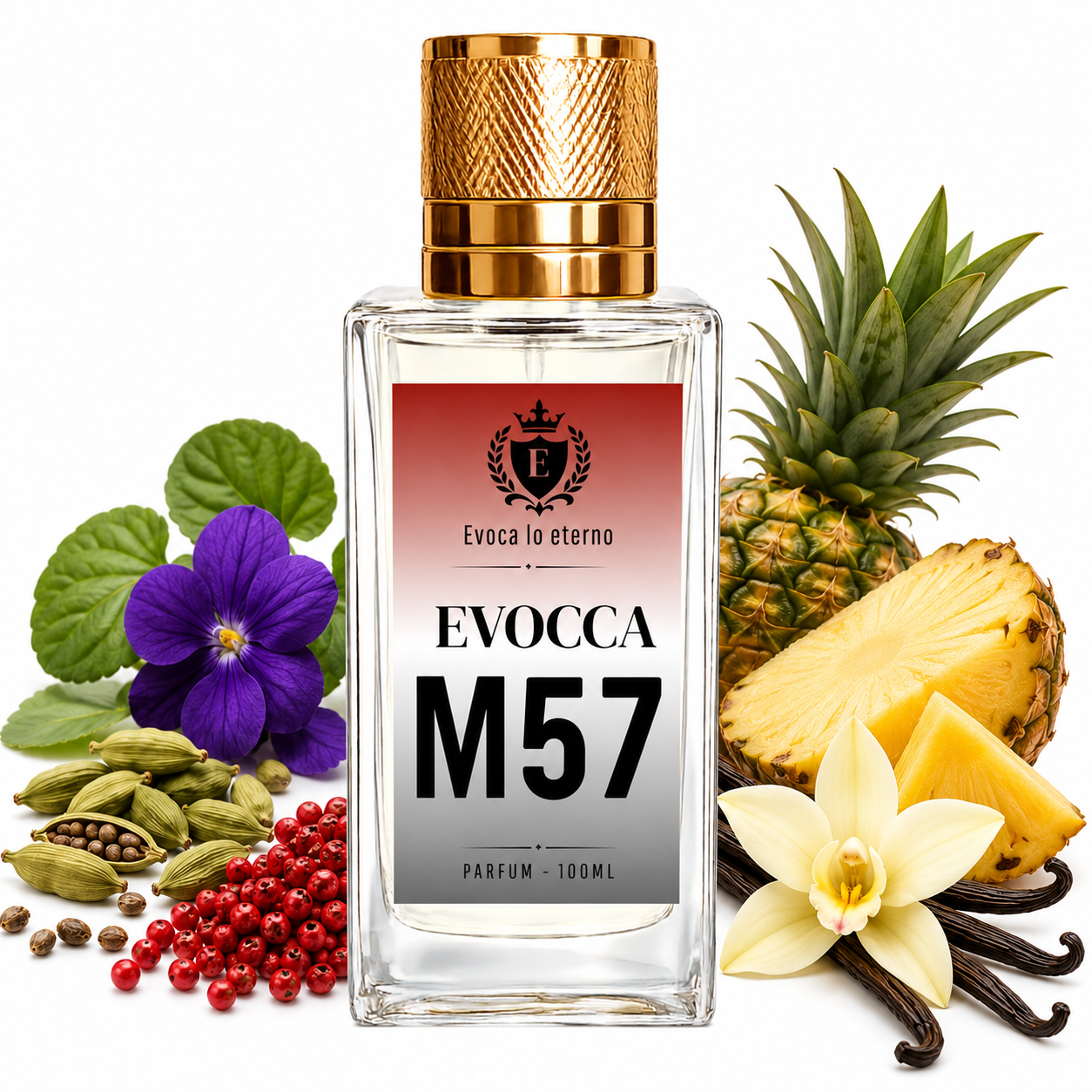 Evocca M57 Parfum 100ml Hombre (Armani Stronger With You)