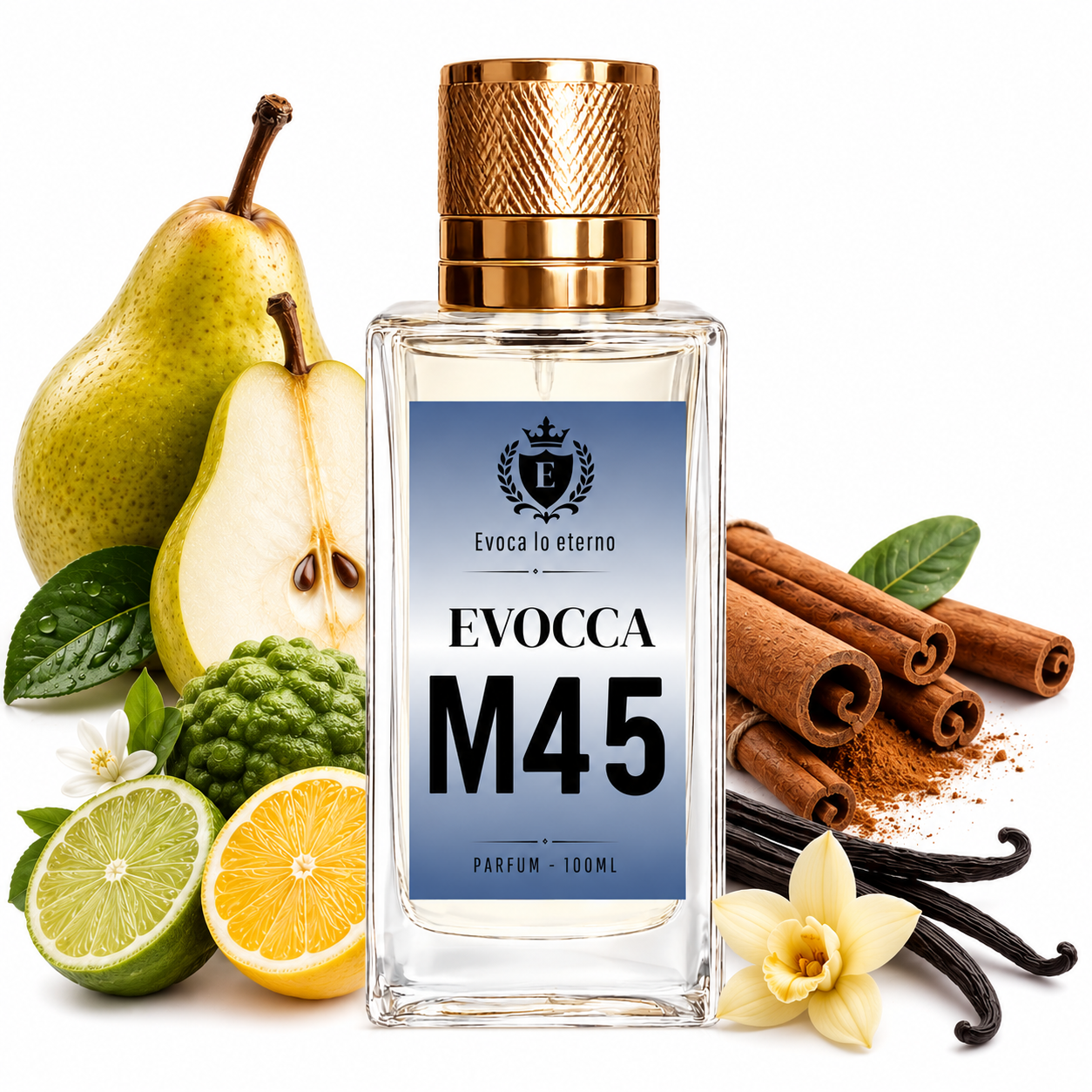 Evocca M45 Parfum 100ml Hombre (Jean Paul Gaultier Ultra Male)