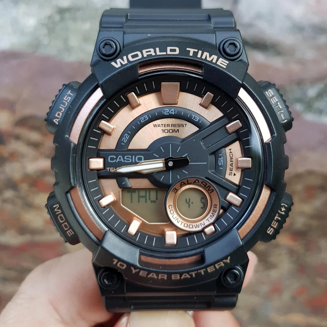 Reloj Casio AEQ-110W-1A3V Hombre - Análogo Digital