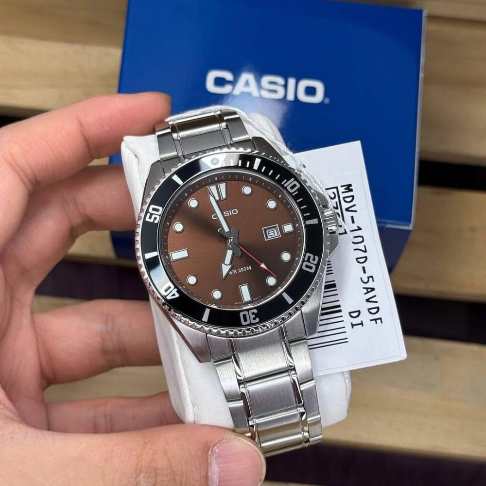 Reloj Casio Submariner MDV-107D-5AV Hombre - Análogo - Relojeando Default Title Casio Reloj Reloj Casio Submariner MDV-107D-5AV Hombre - Análogo