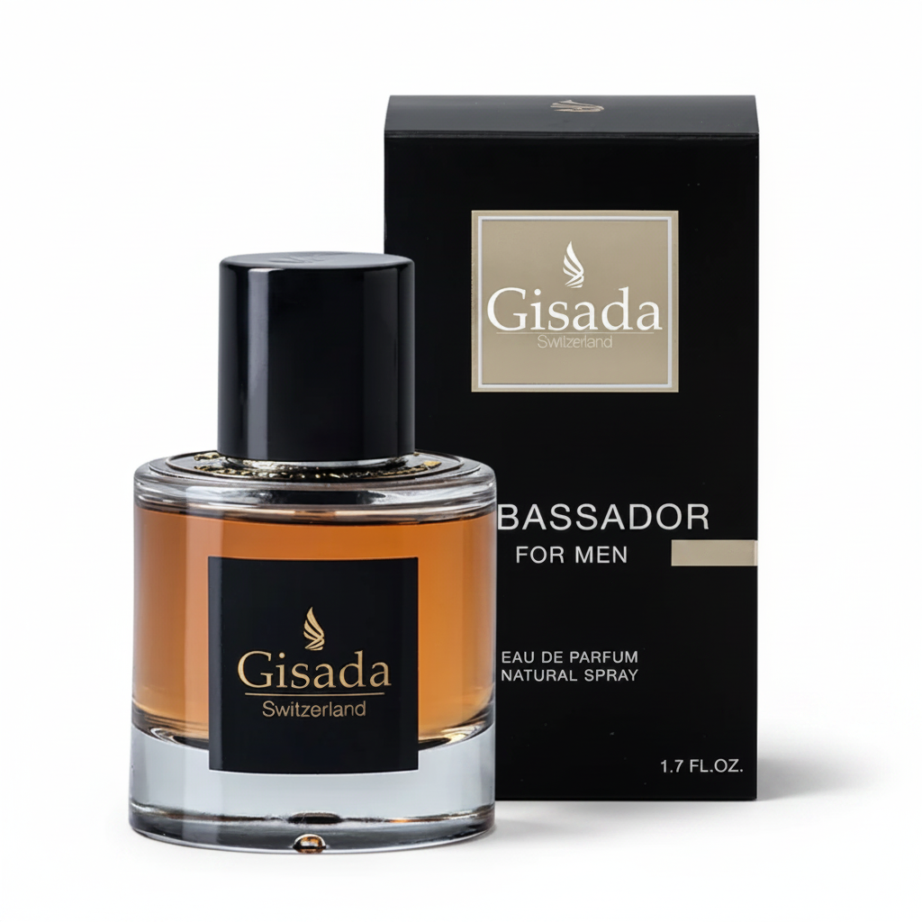 Gisada Switzerland Ambassador Black for Men 100ml Edp Hombre