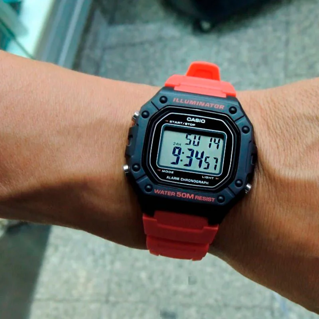 Reloj Casio W-218H-4BV Hombre - Digital - Relojeando Default Title Casio Reloj Reloj Casio W-218H-4BV Hombre - Digital