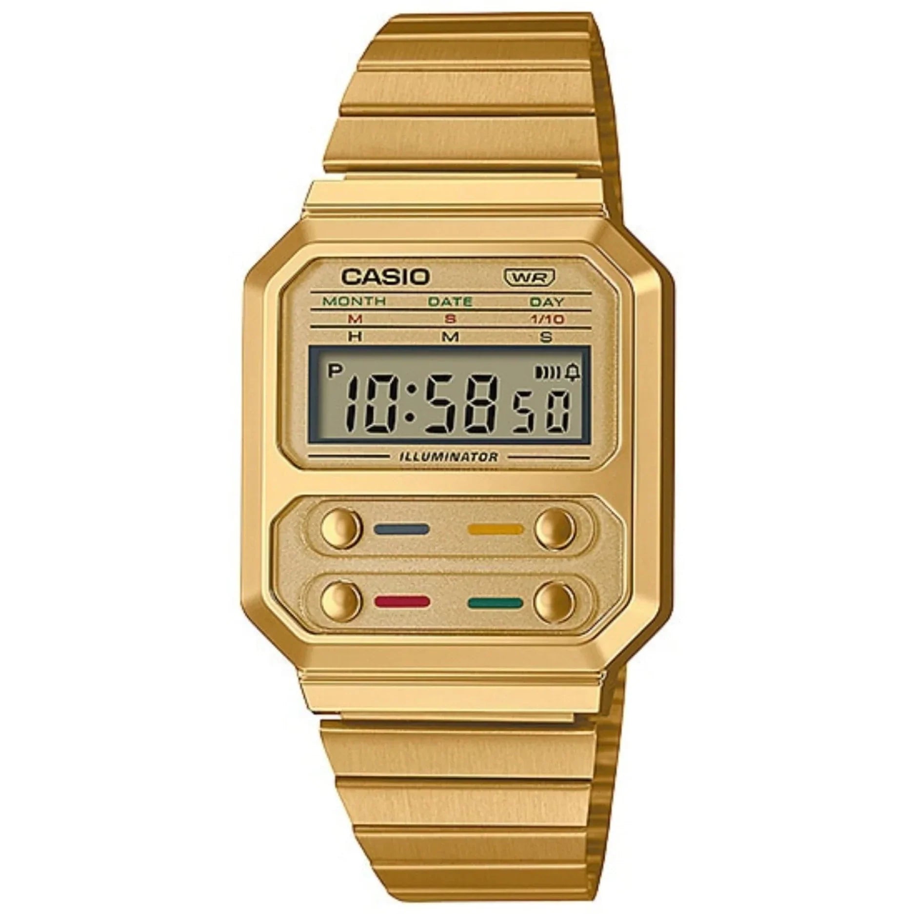 Reloj Casio Vintage A-100WEG-9A Unisex - Digital