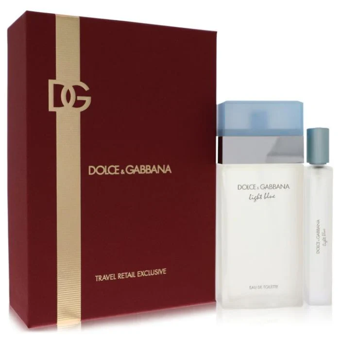 Dolce And Gabbana Estuche Light Blue edt 100ml +10ml Spray Mujer