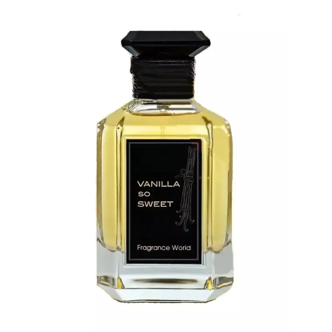Fragrance World Vanilla So Sweet edp 100ml Unisex (Inspirado en Spiritueuse Double Vanille de Guerlain's)