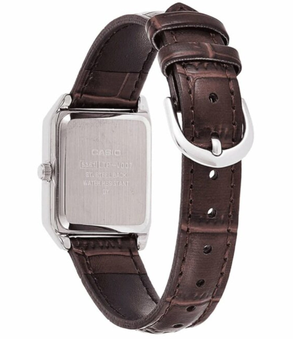 Reloj Casio Tank LTP-V007L-9B Mujer - Análogo - Relojeando Default Title Casio Reloj Reloj Casio Tank LTP-V007L-9B Mujer - Análogo