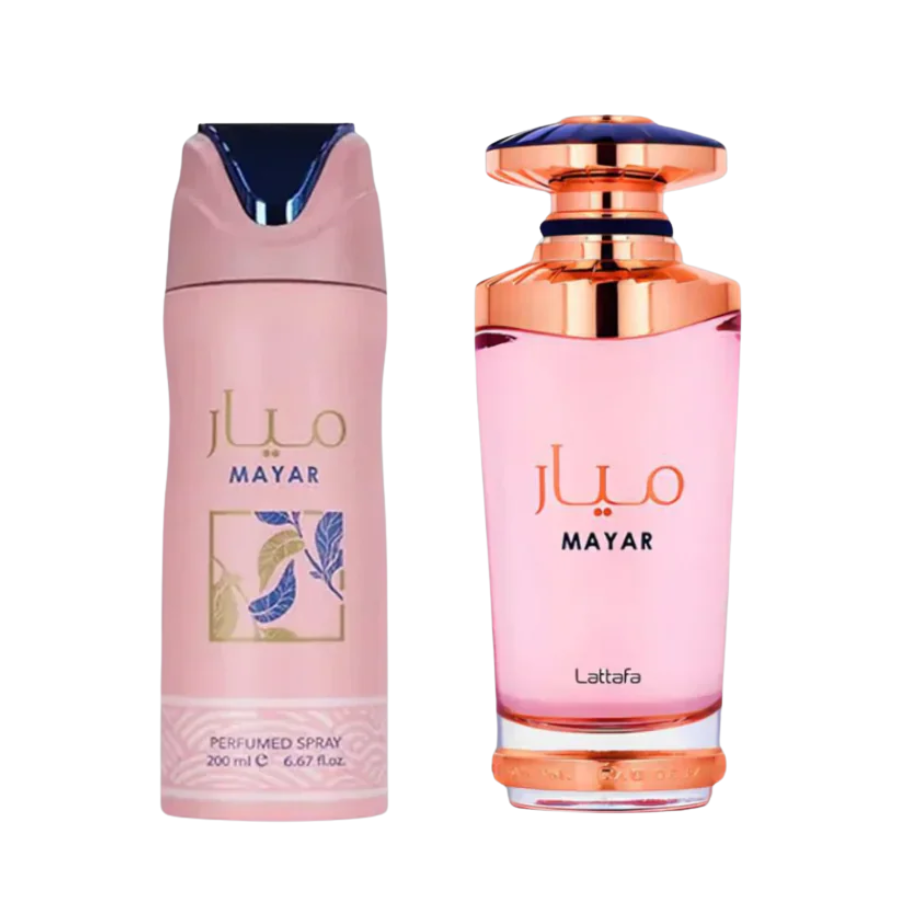 Lattafa Estuche Mayar edp 100ml + 200ml Deo Mujer