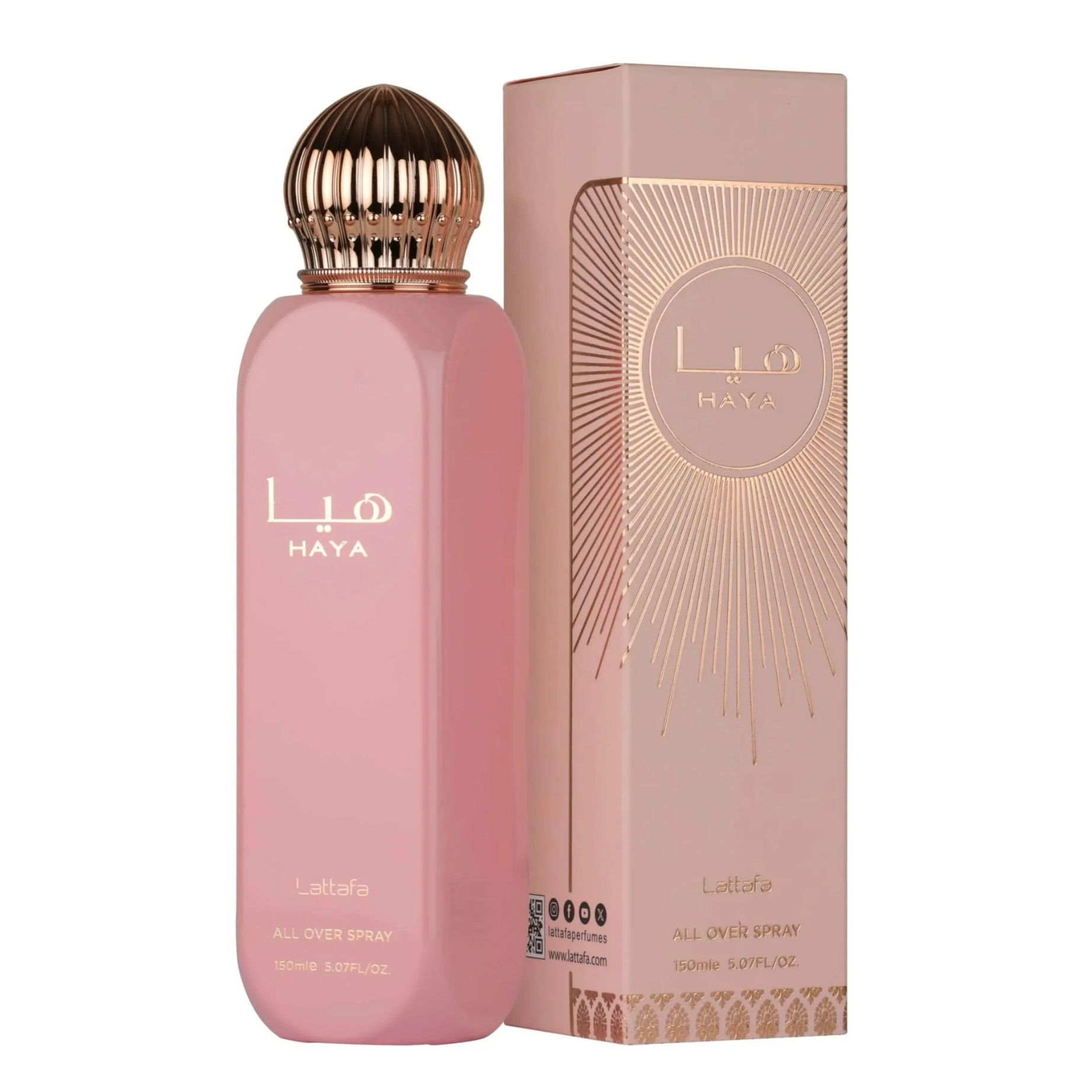 Lattafa Haya All Over Perfume Spray 150ml Mujer