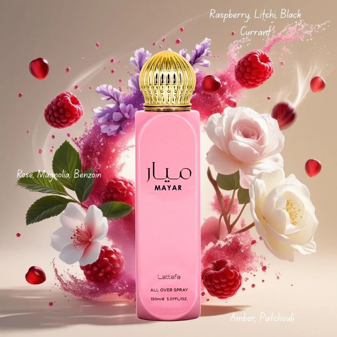 Lattafa Mayar All Over Perfume Spray 150ml Mujer