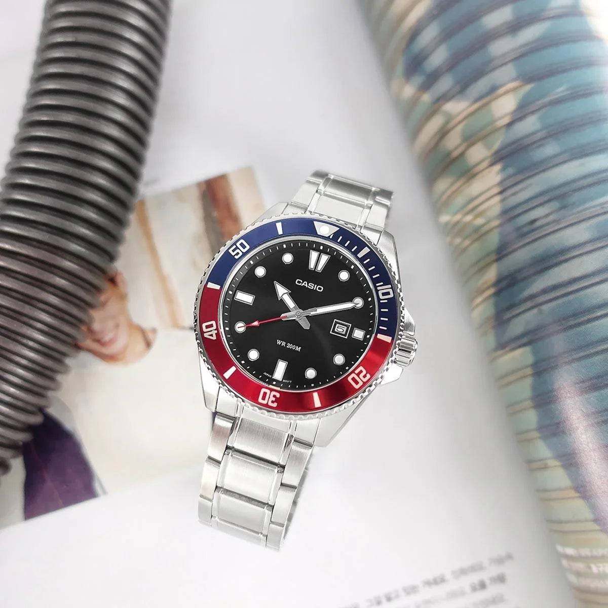 Reloj Casio Submariner MDV-107D-1A3V Hombre - Análogo