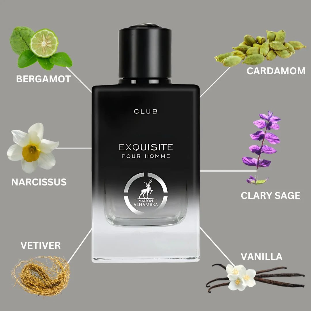 Maison Alhambra Exquisite Club Pour Homme edp 100ml Unisex