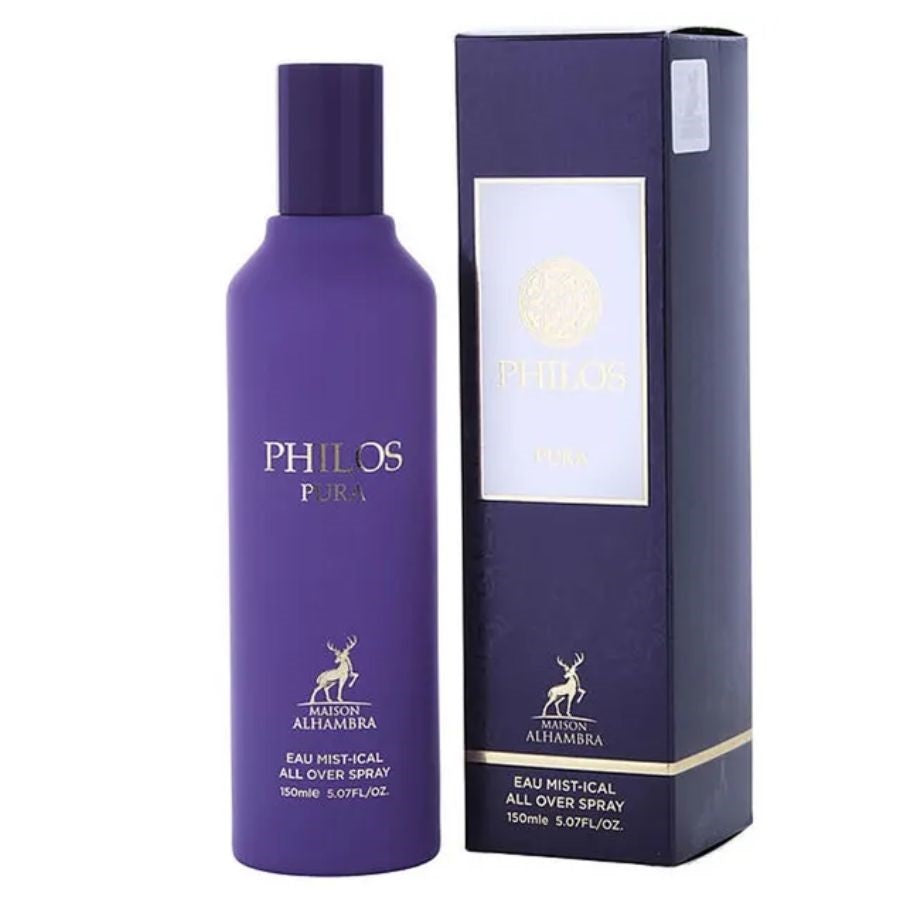 Maison Alhambra Philos Pura EAU Mist-Ical All Over Perfume Spray 150ml Unisex