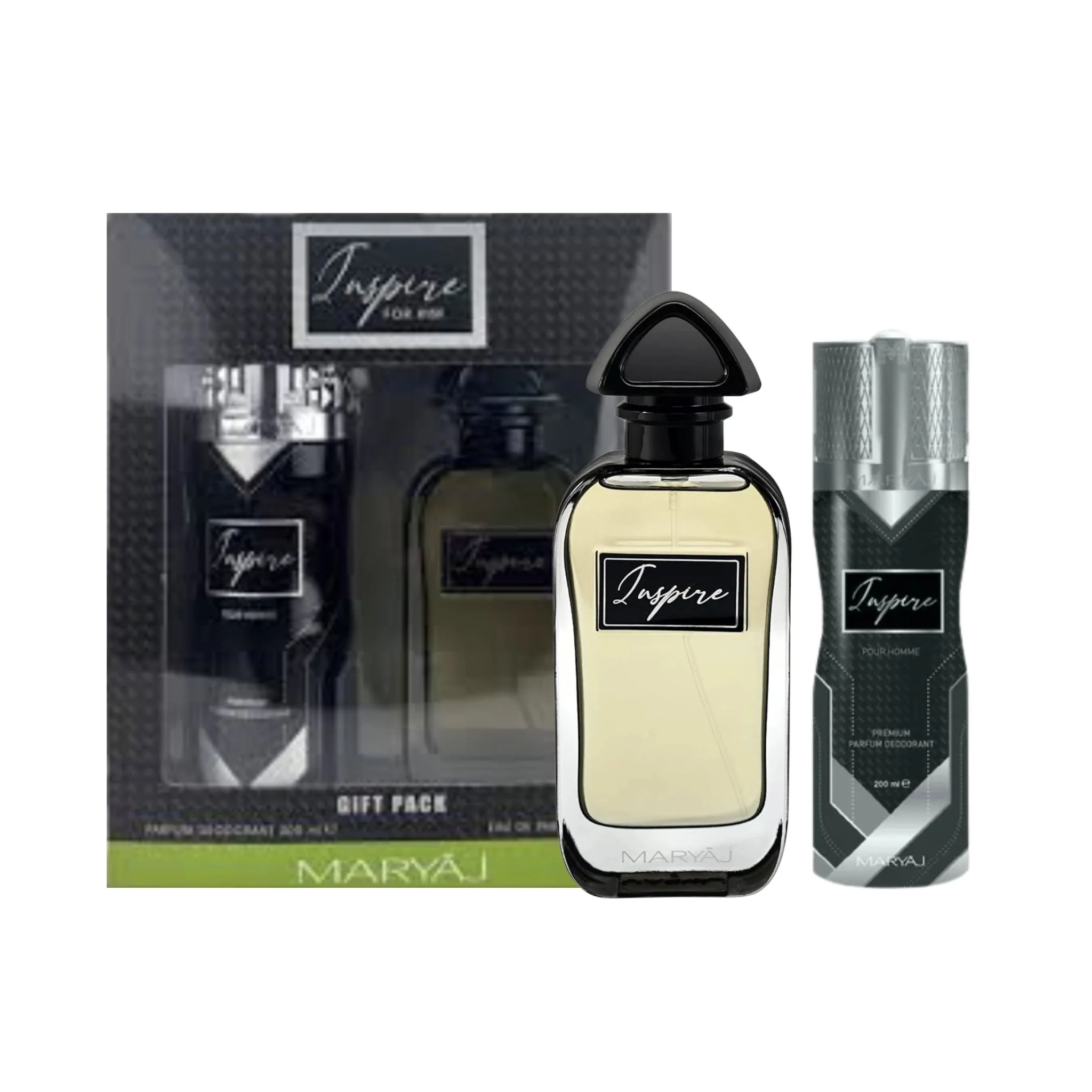 Maryaj Estuche Inspire For Him edp 100ml +Deo 200ml Hombre - Perfumisimo