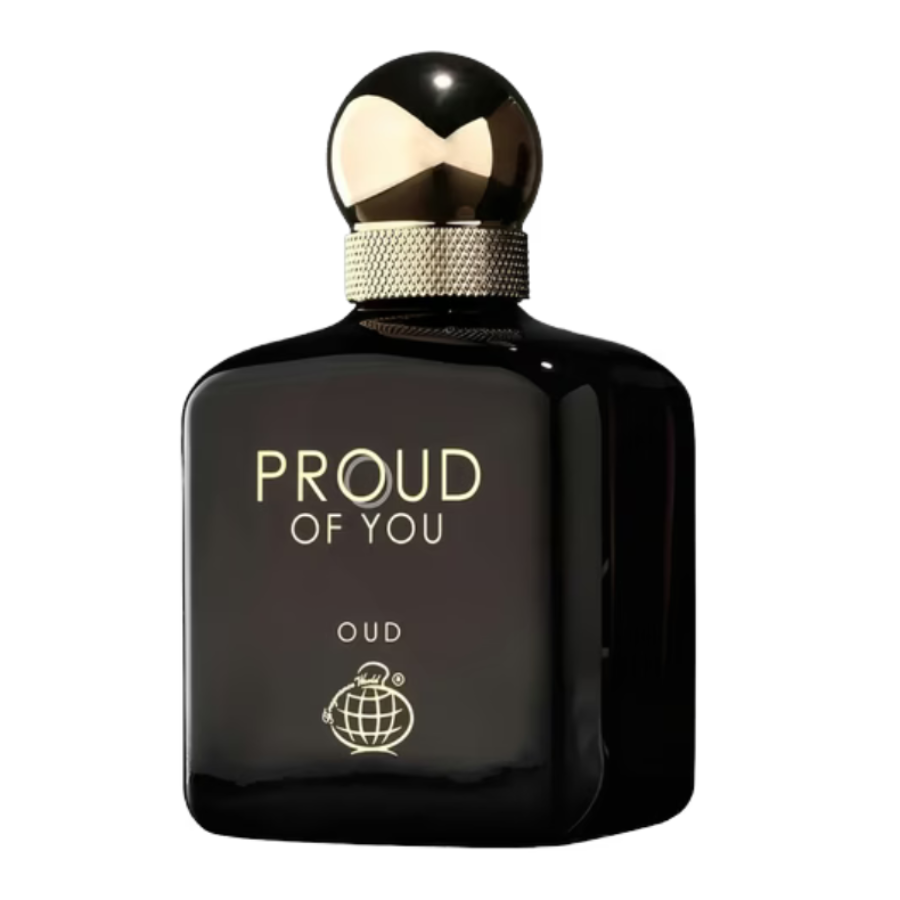 Fragrance World Proud Of You Oud edp 100ml Hombre (Inspirado en Stronger With You Oud de Giorgio Armani)