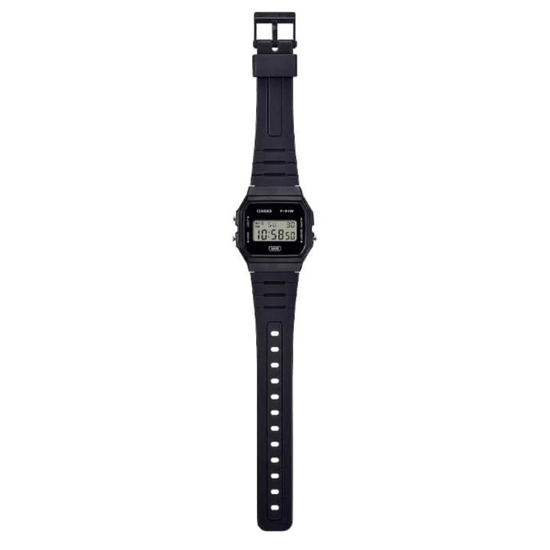 Reloj Casio Vintage Bio-Plastic F-91WB-1A Unisex - Digital