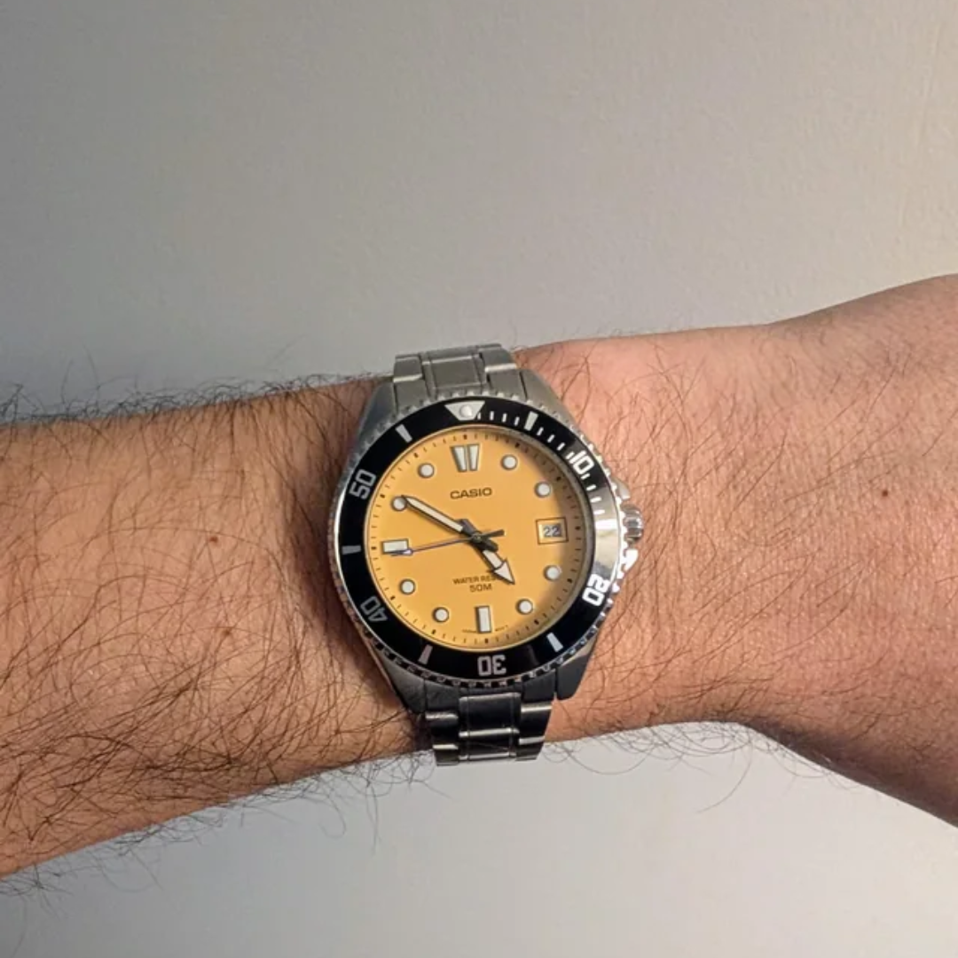 Reloj Casio Submariner Mini MDV-10D-4A2V Unisex - Analogo - Relojeando Default Title Casio Reloj Reloj Casio Submariner Mini MDV-10D-4A2V Unisex - Analogo