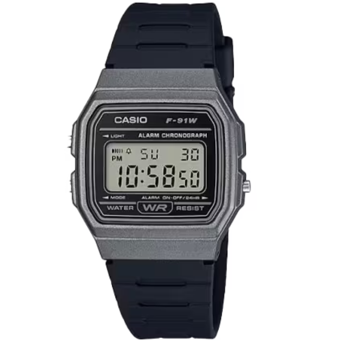 Reloj Casio Vintage F-91WM-1B Unisex - Digital - Relojeando Default Title Casio Reloj Reloj Casio Vintage F-91WM-1B Unisex - Digital