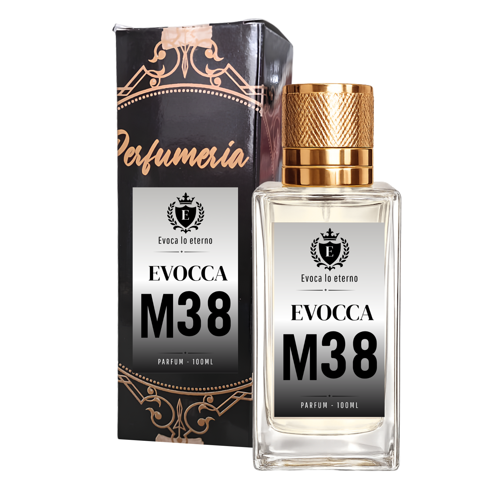 M38 Parfum 100ml Hombre (Paco Rabanne Black XS)