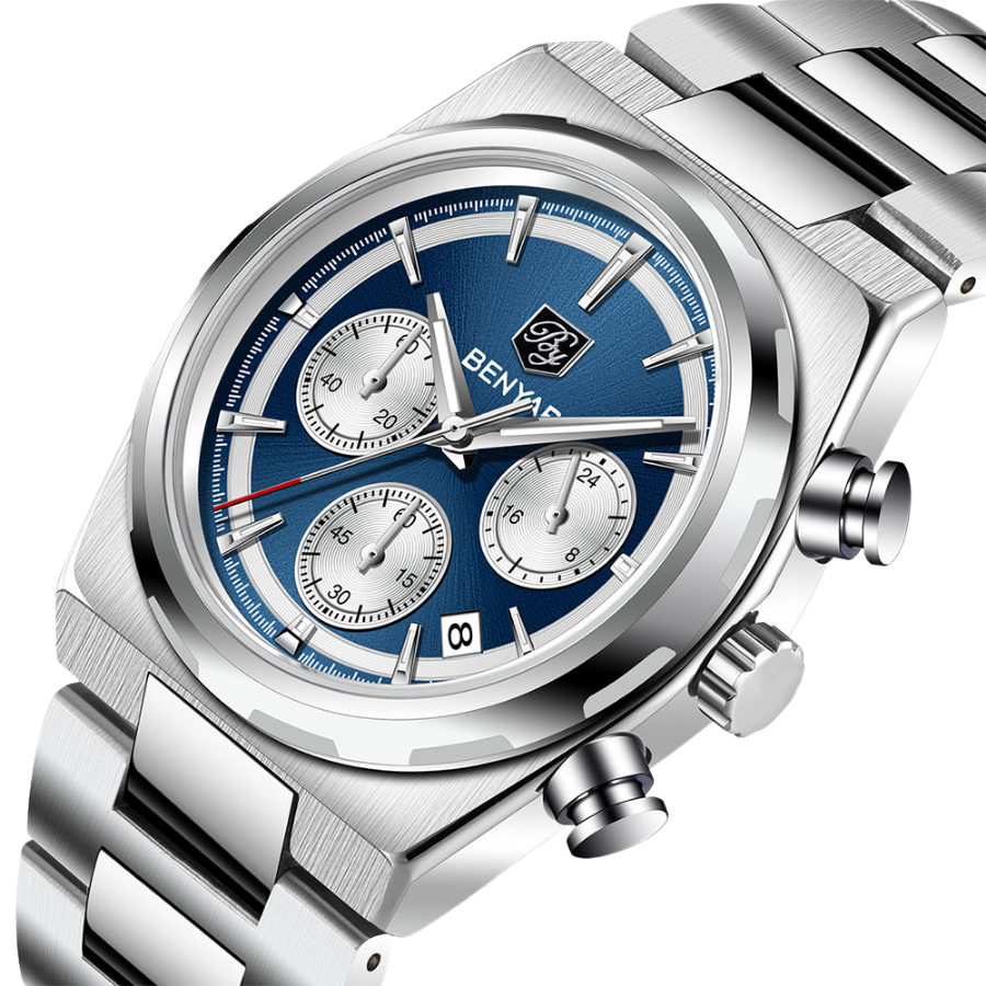 Reloj Benyar de hombre Hight quality Caja AZUL 5204AZ