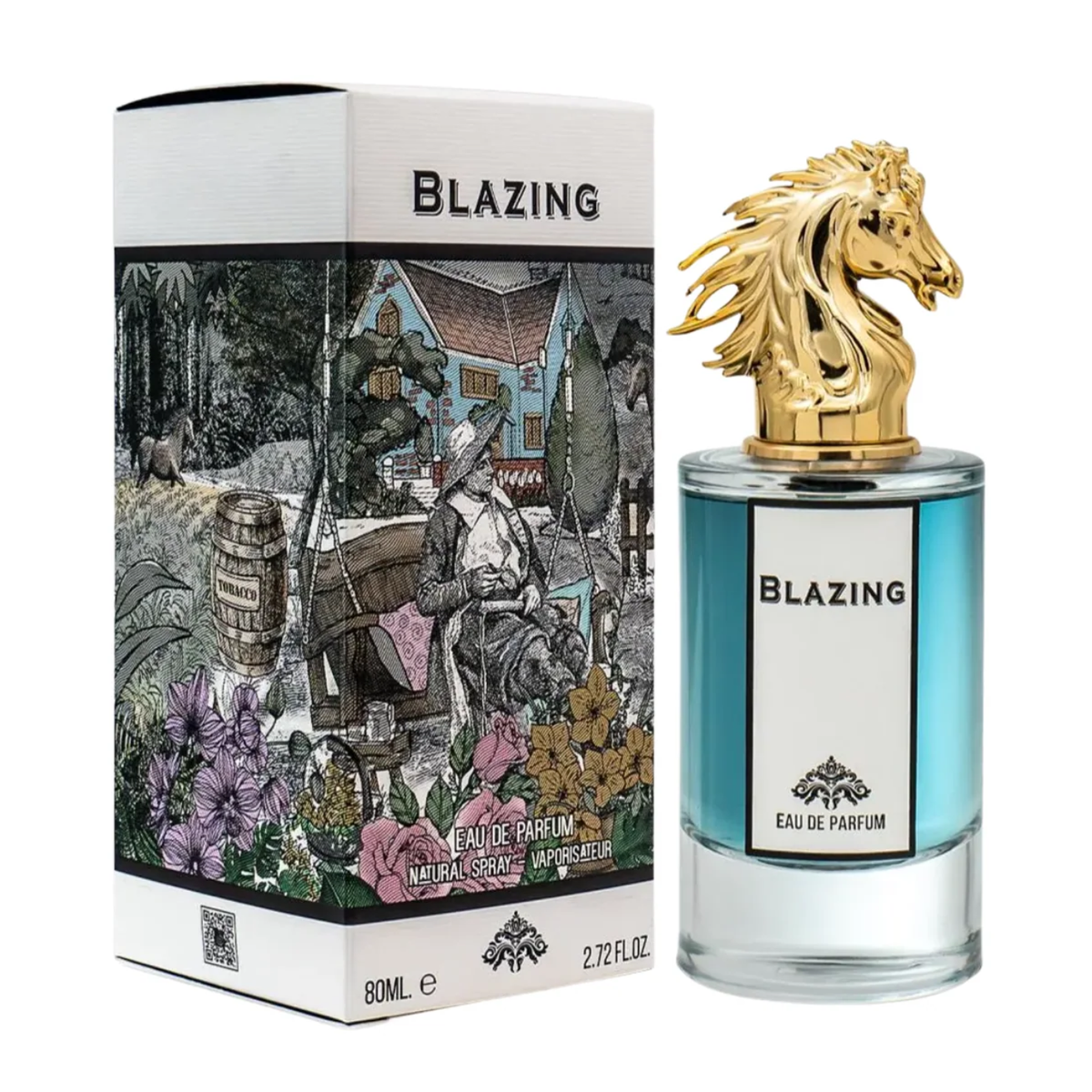 Fragrance World Blazing Edp 80 ml Hombre (Inspirado en The Blazing Mr Sam Penhaligons)