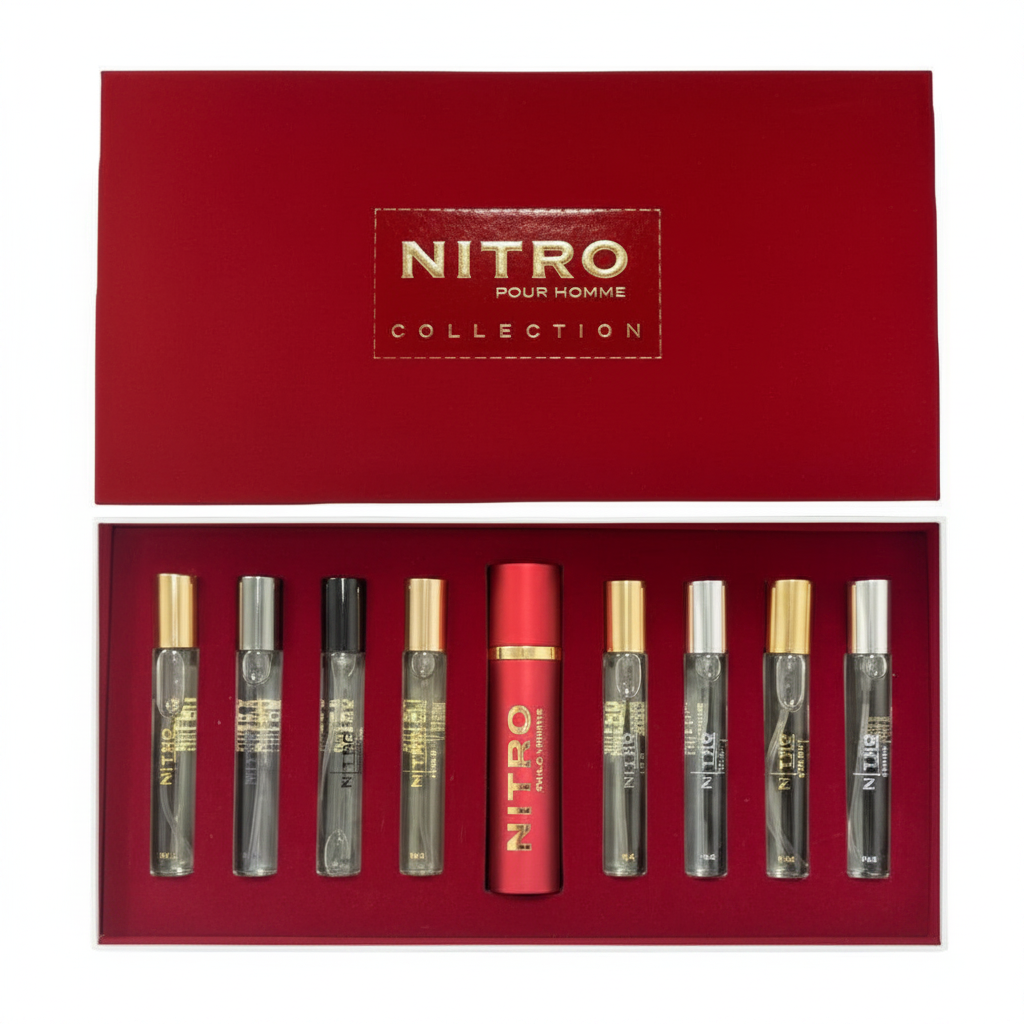 Dumont Nitro Collection Pour Homme Set 8 x 10 ml Edp Hombre