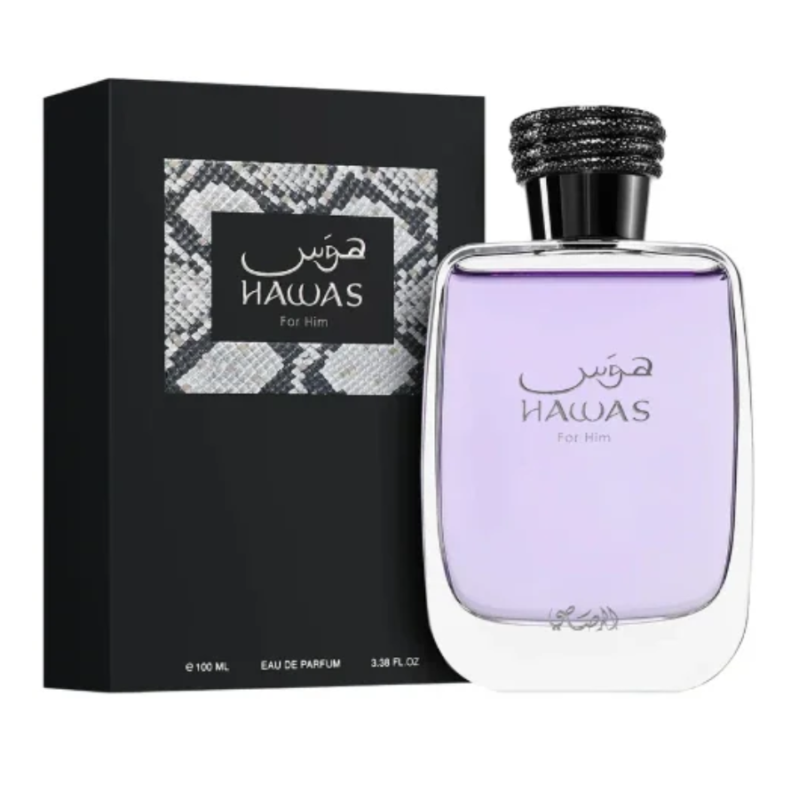 Rasasi Hawas For Him edp 100ml Hombre (Inspirado en Invictus de Paco Rabanne)