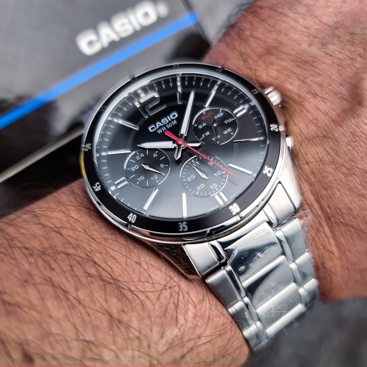 Reloj Casio MTP-1374D-1AV Hombre - Análogo
