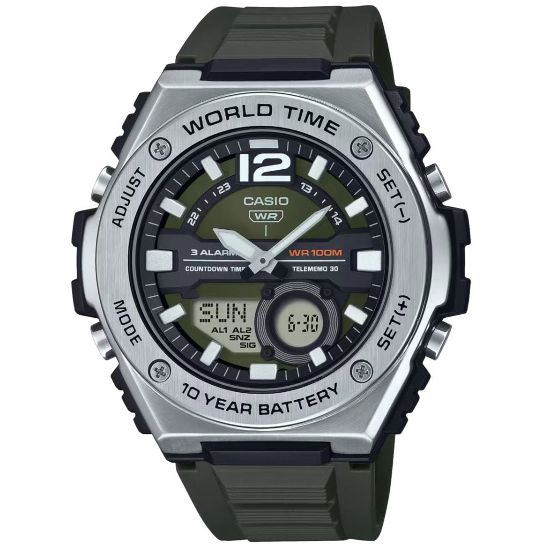 Reloj Casio MWQ-100-3AV Hombre - Análogo Digital - Relojeando Default Title Casio Reloj Reloj Casio MWQ-100-3AV Hombre - Análogo Digital