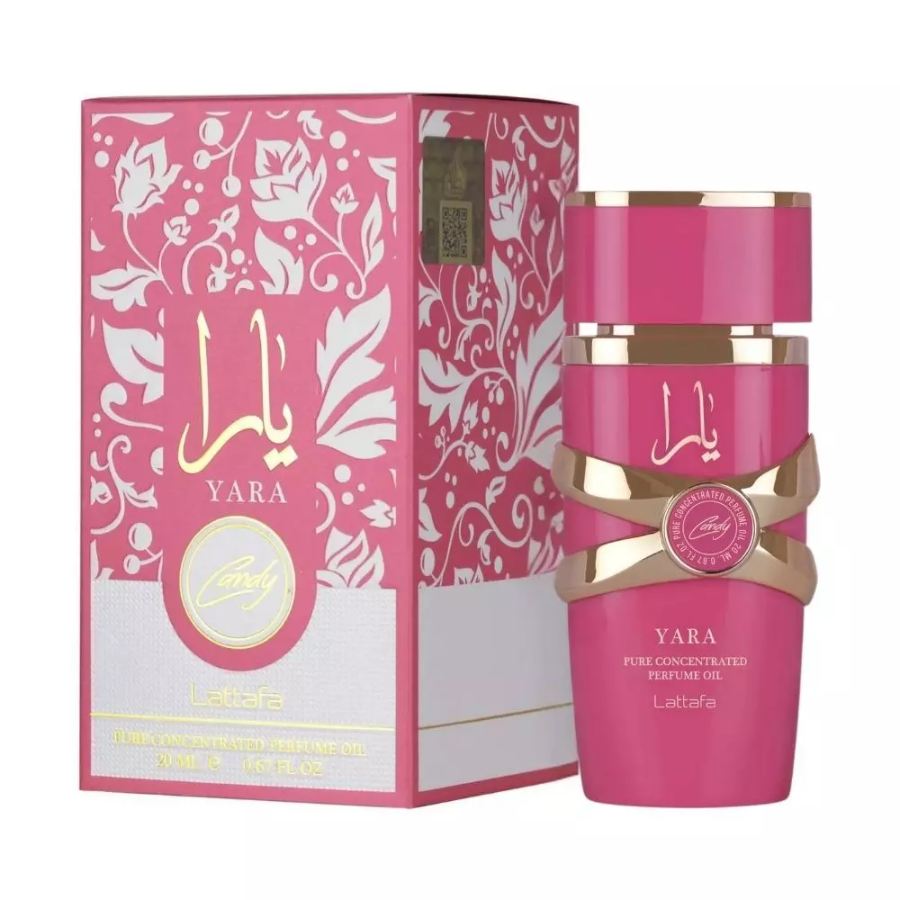 Yara Candy Lattafa Pure Concentrated Perfume Oil 20Ml Mujer
